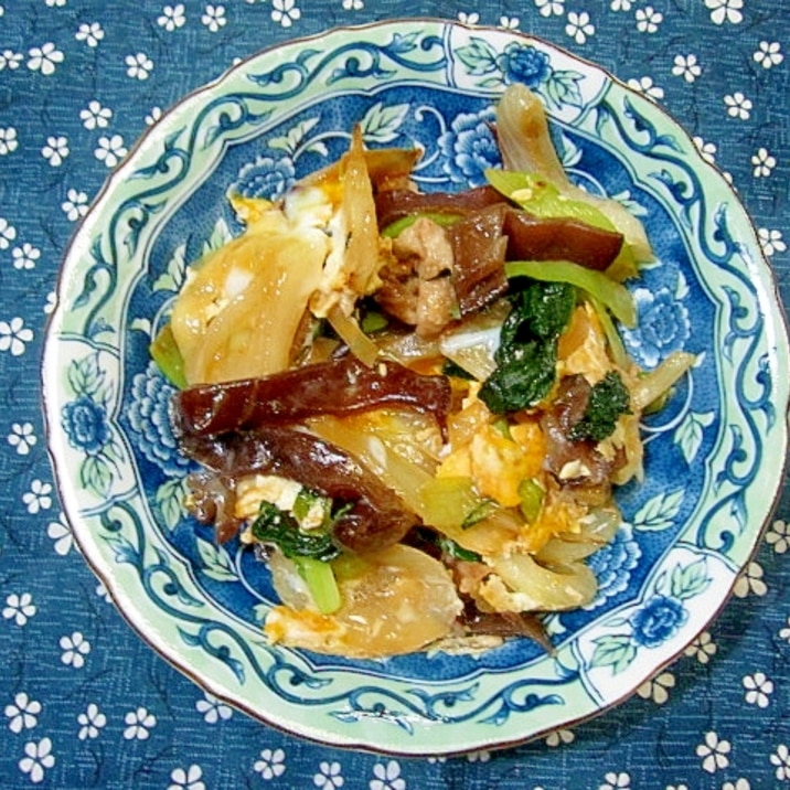 生きくらげと豚肉と新たまねぎの卵とじ炒め レシピ 作り方 By けいちゃん088 楽天レシピ 生きくらげと豚肉と新たまねぎの卵とじ炒め レシピ 作り方 By けいちゃん088 楽天レシピ